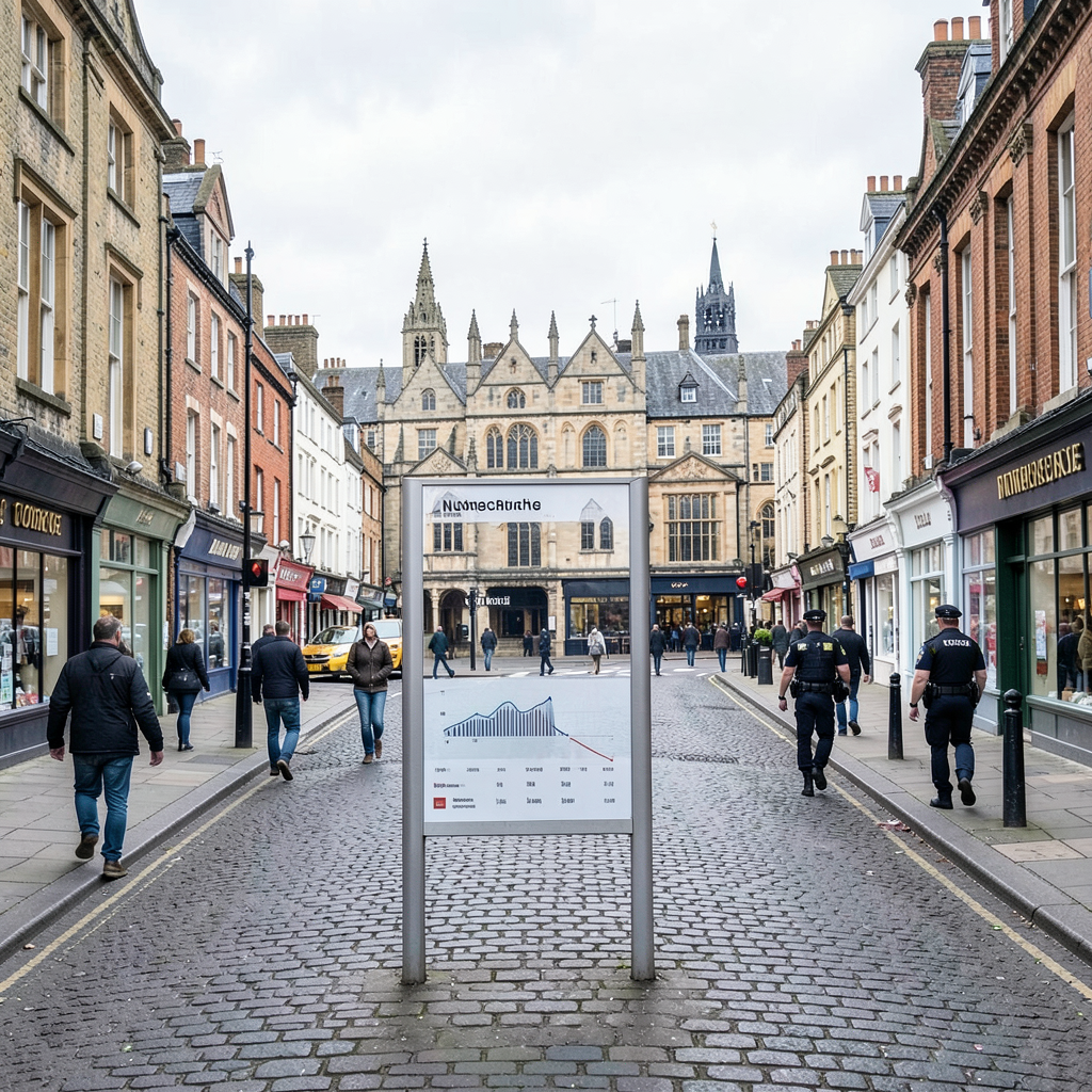 Nottingham city-centre crime data: August 2026
